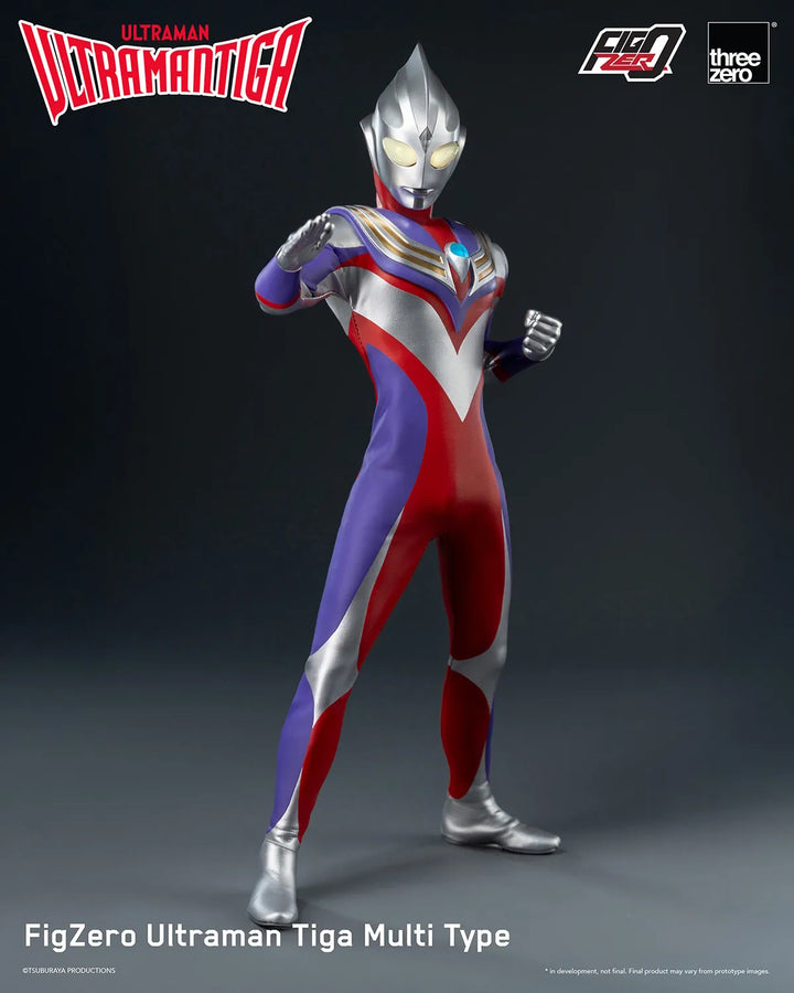 Ultraman Tiga Multi Type – Threezero – ActionFigure Brasil