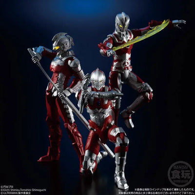 ULTRAMAN - Ultraman - Bandai Shokugan - Candy Toy - ChoDo Ultraman 4 - ChoDo Hero's Ultraman (Bandai)ㅤ – Bandai – ActionFigureBrasil — ângulo diferente