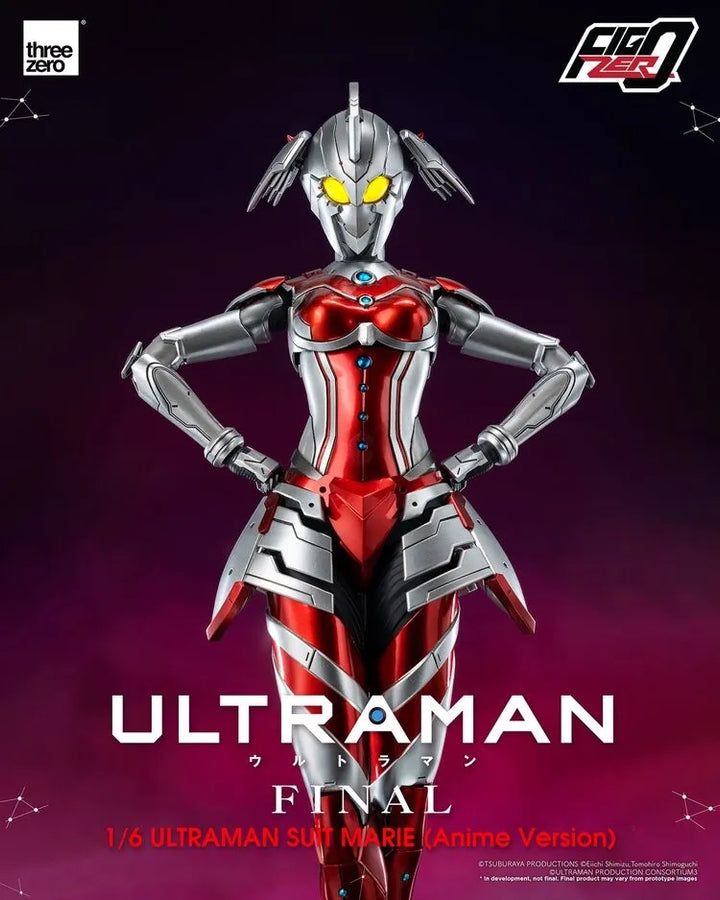 ULTRAMAN - Ultraman Suit Marie - FigZero - 1/6 - Anime Version (ThreeZero)ㅤ – ThreeZero – ActionFigureBrasil
