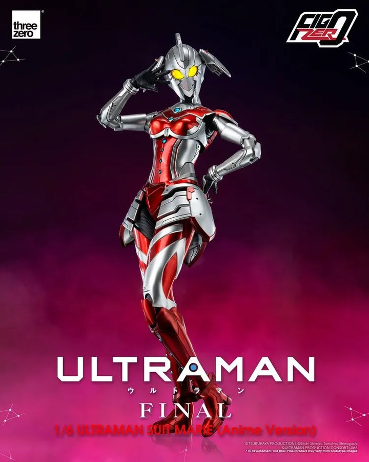 ULTRAMAN - Ultraman Suit Marie - FigZero - 1/6 - Anime Version (ThreeZero)ㅤ – ThreeZero – ActionFigureBrasil