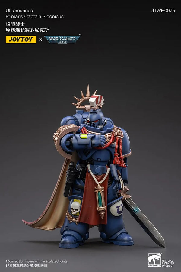 Ultramarines Primaris Captain Sidonicus – Joytoy – ActionFigure Brasil