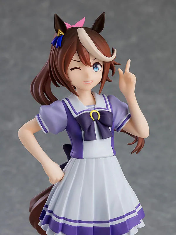 Uma Musume: Pretty Derby - Toukai Teiou - Pop Up Parade - School Uniform Ver. (Good Smile Company)ㅤ – Good Smile Company – ActionFigureBrasil
