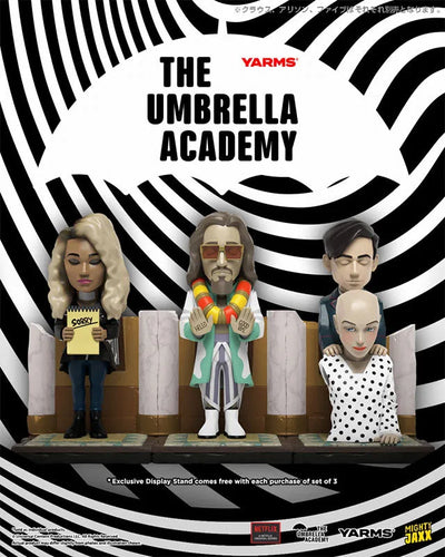 Umbrella Academy / Klaus Hargreeves by YARMS Studio 7.5 Inch Vinyl Art Statueㅤ – Mighty Jaxx – ActionFigureBrasil — embalagem