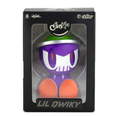Unit 01 Lil Qwiky Canbot - LIMITED EDITION: 50 – Clutter Studios – ActionFigure Brasil — com base expositora