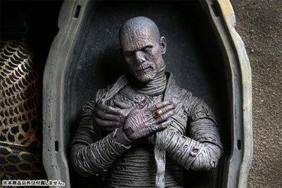 Universal Monster / The Mummy: Imhotep 7 Inch Action Figure Color verㅤ – NECA – ActionFigureBrasil — embalagem
