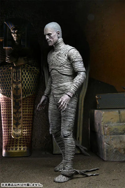 Universal Monster / The Mummy: Imhotep 7 Inch Action Figure Color verㅤ – NECA – ActionFigureBrasil — ângulo diferente