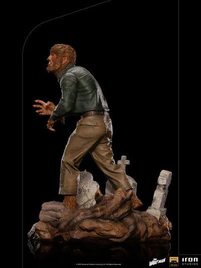 "Universal Monsters" Iron Studios Statue "Deluxe Art Scale" 1/10 Scale Wolf Manㅤ – Iron Studios – ActionFigureBrasil — embalagem
