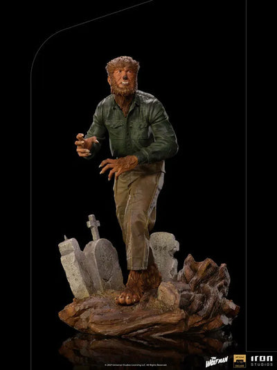 "Universal Monsters" Iron Studios Statue "Deluxe Art Scale" 1/10 Scale Wolf Manㅤ – Iron Studios – ActionFigureBrasil — acessórios