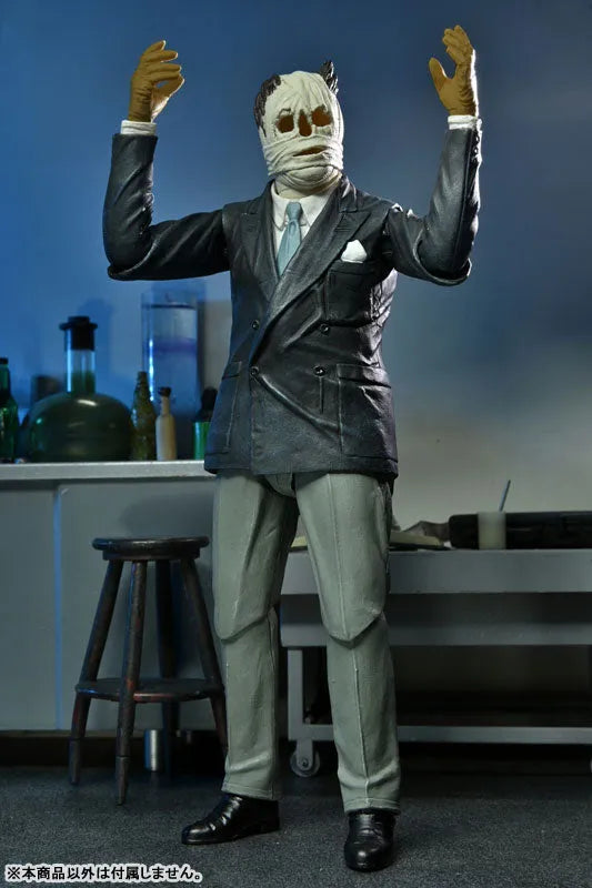 Universal Monsters/ The Invisible Man: Dr. Jack Griffin Ultimate 7 Inch Action Figureㅤ – NECA – ActionFigureBrasil
