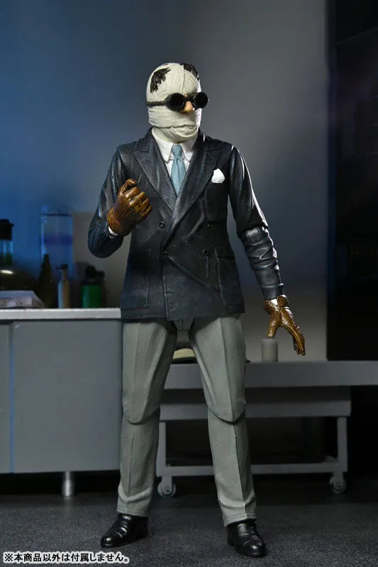 Universal Monsters/ The Invisible Man: Dr. Jack Griffin Ultimate 7 Inch Action Figureㅤ – NECA – ActionFigureBrasil