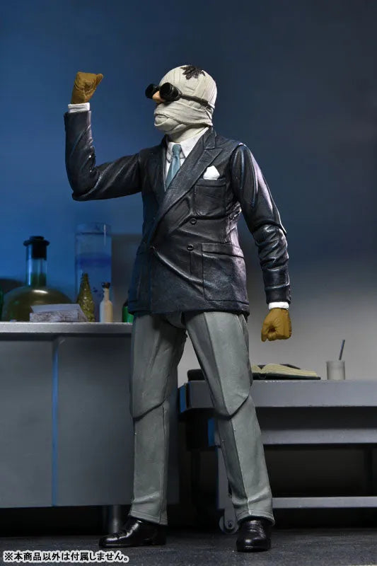 Universal Monsters/ The Invisible Man: Dr. Jack Griffin Ultimate 7 Inch Action Figureㅤ – NECA – ActionFigureBrasil