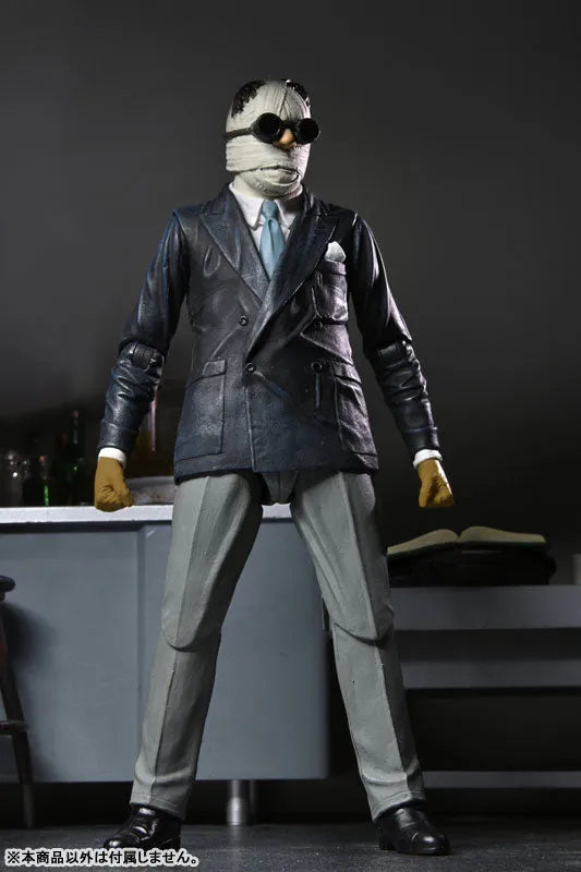 Universal Monsters/ The Invisible Man: Dr. Jack Griffin Ultimate 7 Inch Action Figureㅤ – NECA – ActionFigureBrasil