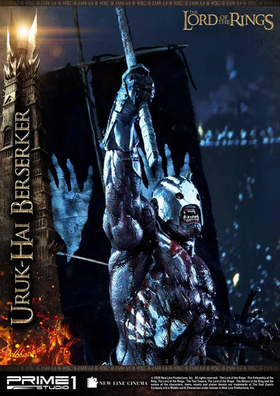 Uruk-Hai Berserker (Deluxe Version) The Lord of the Rings: The Two Towers (Film) – Prime1Studio – ActionFigure Brasil