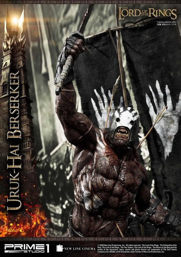 Uruk-Hai Berserker (Regular Version) The Lord of the Rings: The Two Towers (Film) – Prime1Studio – ActionFigure Brasil