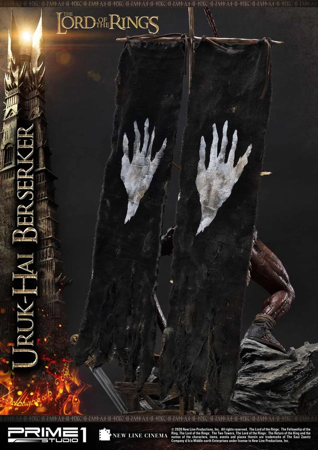 Uruk-Hai Berserker (Regular Version) The Lord of the Rings: The Two Towers (Film) – Prime1Studio – ActionFigure Brasil