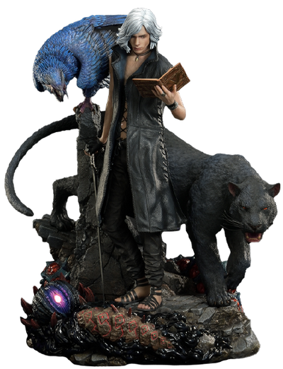 V Devil Trigger (Color Version) - LIMITED EDITION: 200 – Prime 1 Studio – ActionFigure Brasil — ângulo diferente