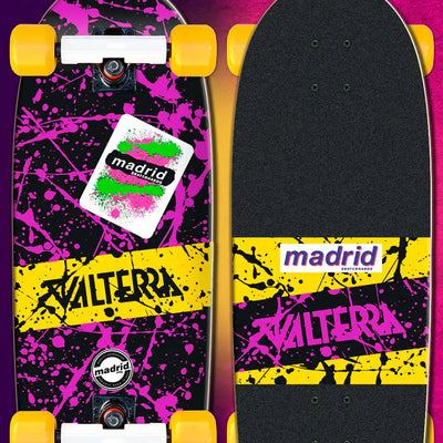 Valterra Madrid (Complete) - LIMITED EDITION: 1985 (Complete Version) – Madrid Skateboards – ActionFigure Brasil — detalhe do produto