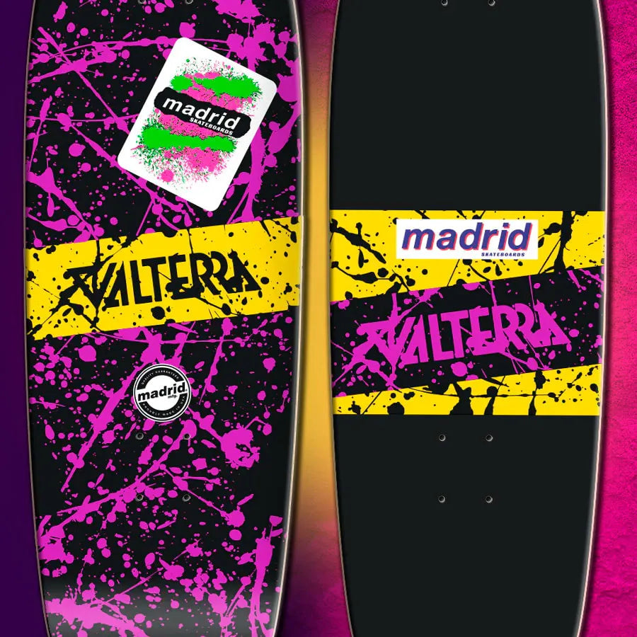 Valterra Madrid - LIMITED EDITION: 1985 (Standard Edition) – Madrid Skateboards – ActionFigure Brasil