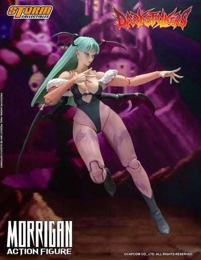 Vampire - Morrigan Aensland - 1/12 (Storm Collectibles)ㅤ – Storm Collectibles – ActionFigureBrasil — detalhe do produto