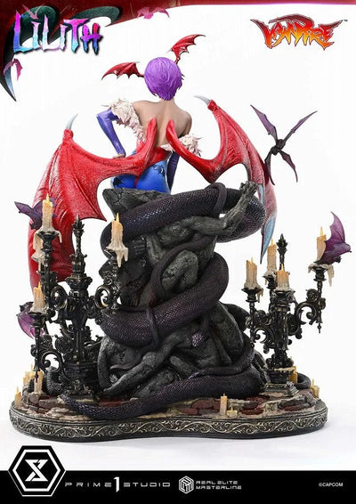 Vampire: The Night Warriors - Lilith Aensland - Real Elite Masterline - 1/4 (Prime 1 Studio)ㅤ – Prime 1 Studio – ActionFigureBrasil — ângulo diferente