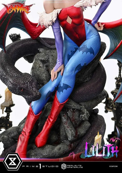 Vampire: The Night Warriors - Lilith Aensland - Real Elite Masterline - 1/4 (Prime 1 Studio)ㅤ – Prime 1 Studio – ActionFigureBrasil — close