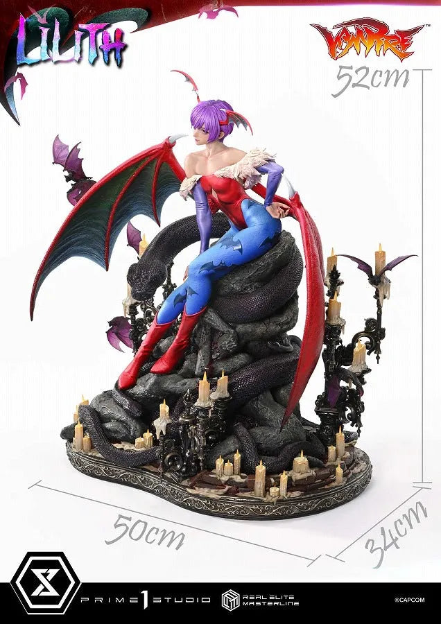 Vampire: The Night Warriors - Lilith Aensland - Real Elite Masterline - 1/4 (Prime 1 Studio)ㅤ – Prime 1 Studio – ActionFigureBrasil