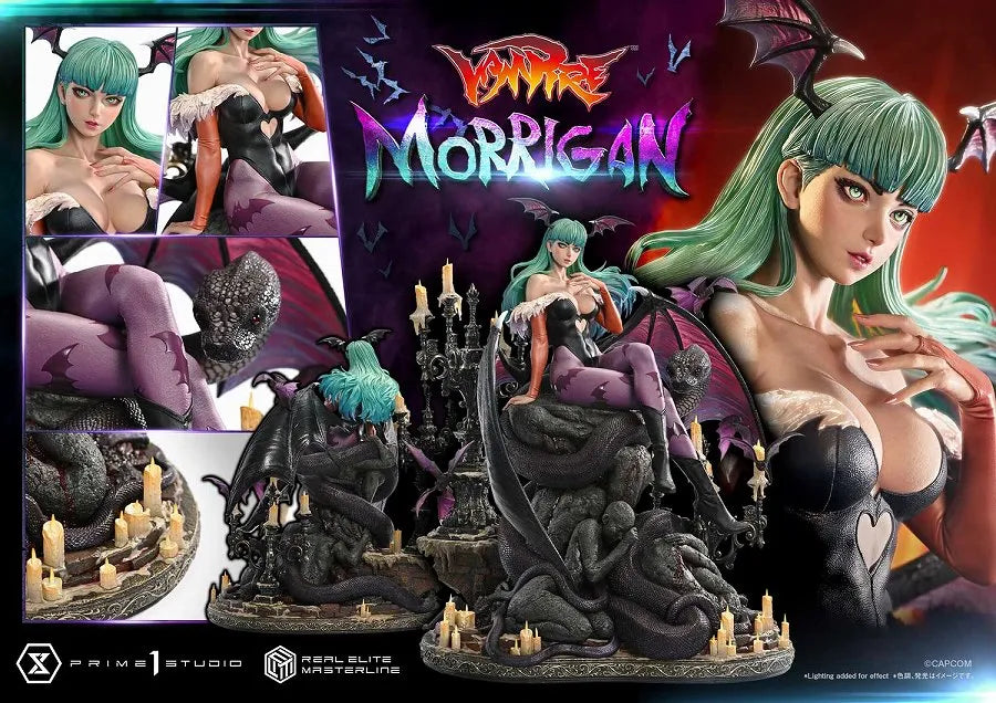 Vampire: The Night Warriors - Morrigan Aensland - Real Elite Masterline - 1/4 (Prime 1 Studio)ㅤ – Prime 1 Studio – ActionFigureBrasil