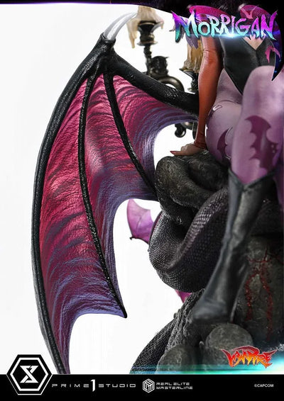 Vampire: The Night Warriors - Morrigan Aensland - Real Elite Masterline - 1/4 (Prime 1 Studio)ㅤ – Prime 1 Studio – ActionFigureBrasil — close