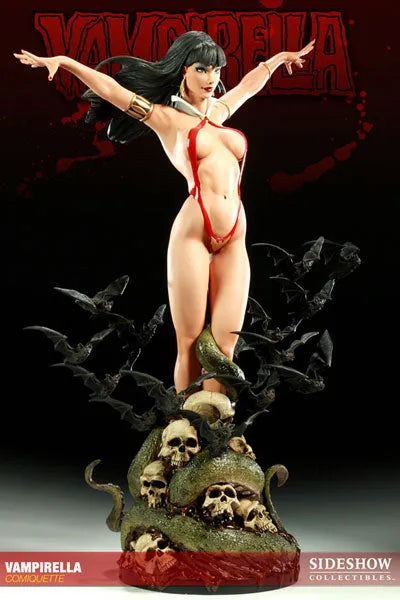 Vampirella - Comiquetteㅤ – Sideshow Collectibles – ActionFigureBrasil — iluminação de estúdio