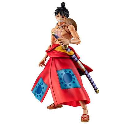 Variable Action Heroes - One Piece - Monkey D. Luffy (MegaHouse)ㅤ – MegaHouse – ActionFigureBrasil — acessórios