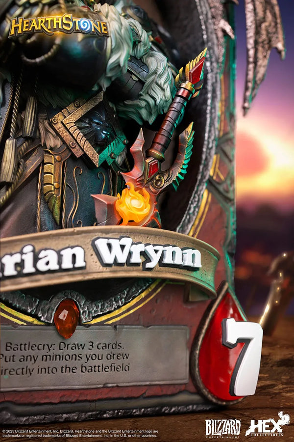 Varian Wrynn 3D Art Frame – HEX Collectibles – ActionFigure Brasil