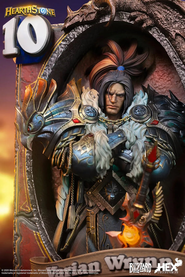 Varian Wrynn 3D Art Frame – HEX Collectibles – ActionFigure Brasil