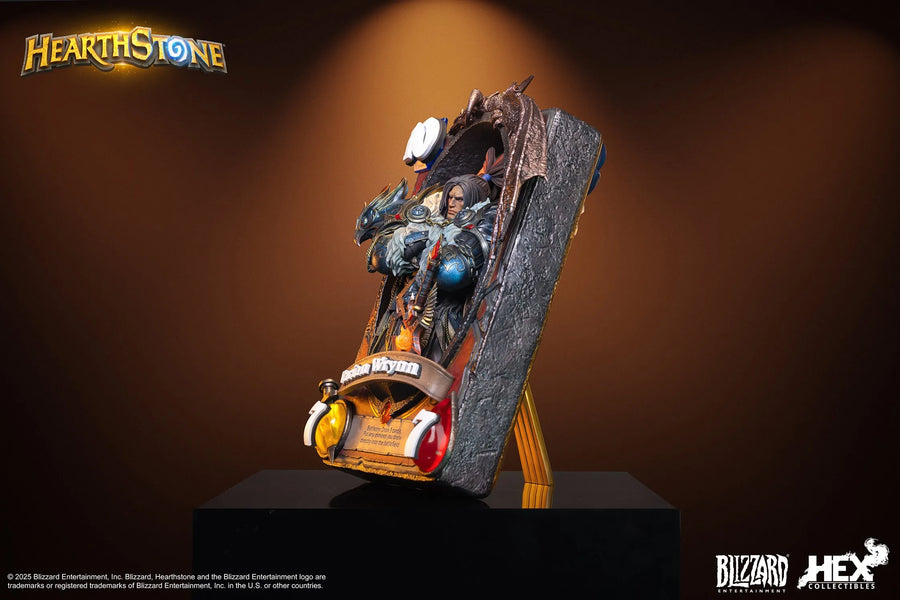 Varian Wrynn 3D Art Frame – HEX Collectibles – ActionFigure Brasil