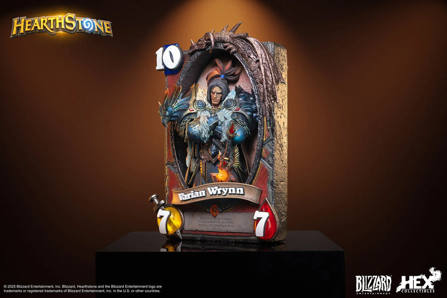 Varian Wrynn 3D Art Frame – HEX Collectibles – ActionFigure Brasil