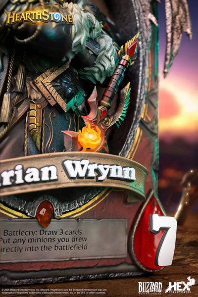 Varian Wrynn 3D Art Frame – HEX Collectibles – ActionFigure Brasil — acessórios