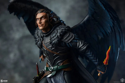 Vax'ildan - Vox Machina - LIMITED EDITION – Sideshow Collectibles – ActionFigure Brasil — com base expositora