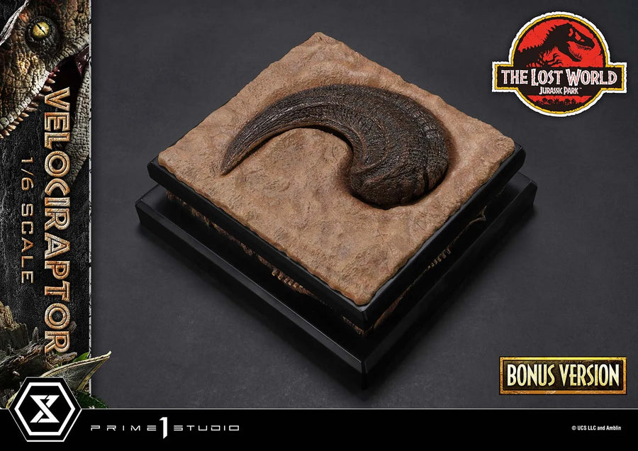 Velociraptor (Bonus Version) The Lost World: Jurassic Park (Film) – Prime1Studio – ActionFigure Brasil