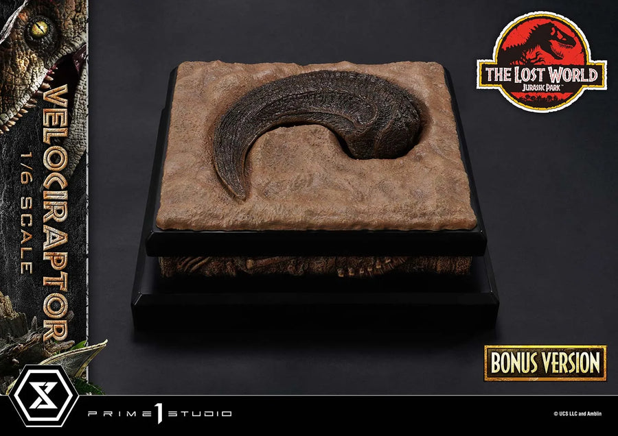 Velociraptor (Bonus Version) The Lost World: Jurassic Park (Film) – Prime1Studio – ActionFigure Brasil