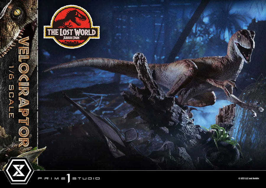 Velociraptor (Bonus Version) The Lost World: Jurassic Park (Film) – Prime1Studio – ActionFigure Brasil