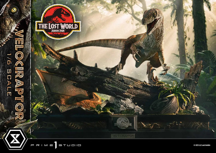 Velociraptor (Bonus Version) The Lost World: Jurassic Park (Film) – Prime1Studio – ActionFigure Brasil