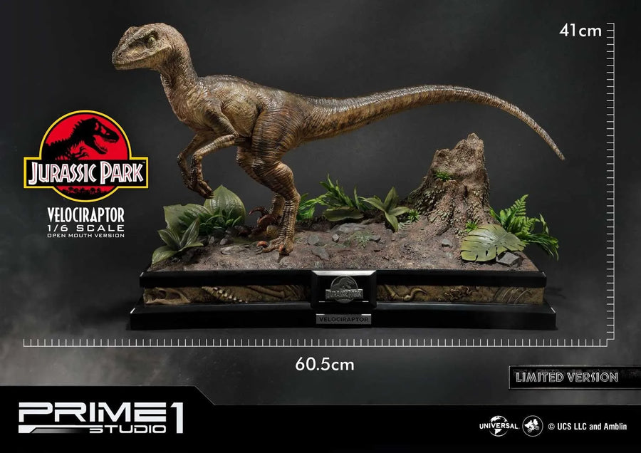 Velociraptor (Close Mouth Edition) Jurassic Park (Film) – Prime1Studio – ActionFigure Brasil