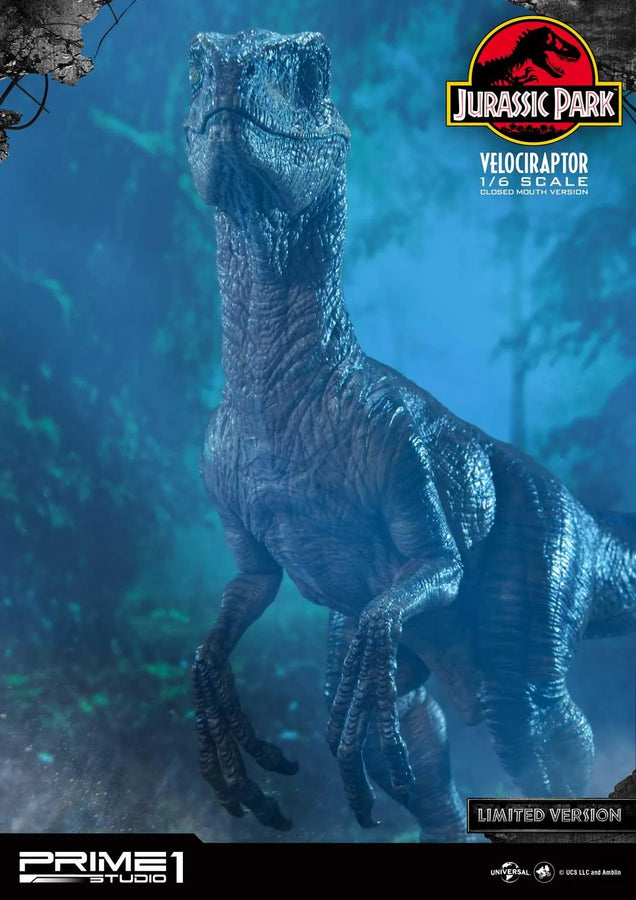 Velociraptor (Close Mouth Edition) Jurassic Park (Film) – Prime1Studio – ActionFigure Brasil