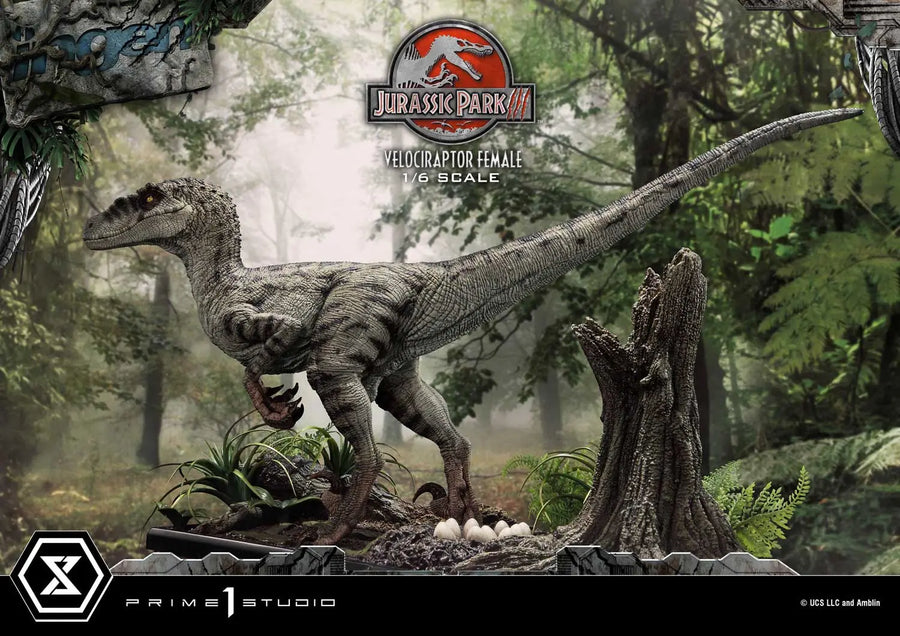 Velociraptor Female (Bonus Version) Jurassic Park III (Film) – Prime1Studio – ActionFigure Brasil