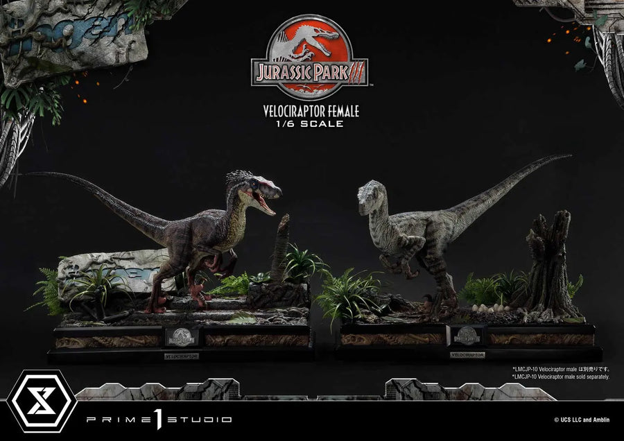 Velociraptor Female (Bonus Version) Jurassic Park III (Film) – Prime1Studio – ActionFigure Brasil