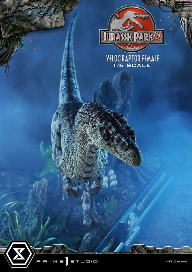 Velociraptor Female (Bonus Version) Jurassic Park III (Film) – Prime1Studio – ActionFigure Brasil