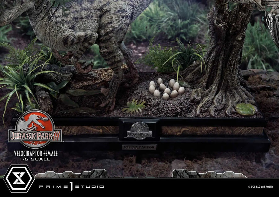 Velociraptor Female (Bonus Version) Jurassic Park III (Film) – Prime1Studio – ActionFigure Brasil
