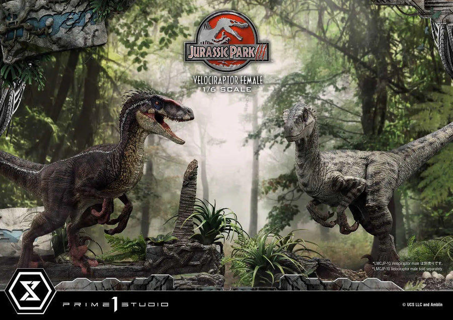 Velociraptor Female (Regular Version) Jurassic Park III (Film) – Prime1Studio – ActionFigure Brasil