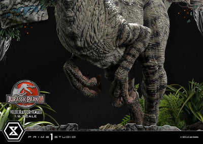 Velociraptor Female (Regular Version) Jurassic Park III (Film) – Prime1Studio – ActionFigure Brasil