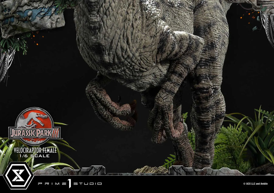 Velociraptor Female (Regular Version) Jurassic Park III (Film) – Prime1Studio – ActionFigure Brasil