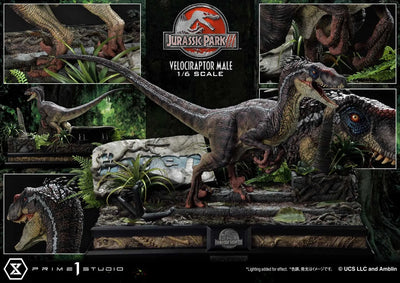 Velociraptor Male Bonus Version - LIMITED EDITION: TBD (Bonus Version) – Prime 1 Studio – ActionFigure Brasil — ambientada